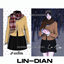 LIN-DIAN Sweater coat and scarf logo