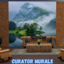 Wall murals WM 022 cold mountains - Base game compatible logo