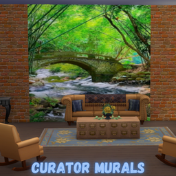 Wall murals WM 023 follow the stream - Base game compatible logo