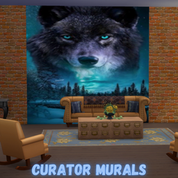 Wall murals WM 026 mystical creatchers - Base game compatible logo