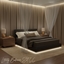 Luxury Bedroom Set CC by SNOOTYSIMS [Bed, Curtains, Lighting, Side Tables, Carpet] logo