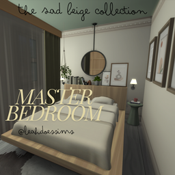 The Sad Beige Collection - Master Bedroom logo