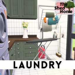 The Shed Home - Laundry