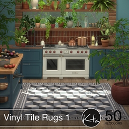[kta] Vinyl Tile Rugs 1