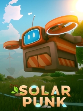 Solarpunk game art