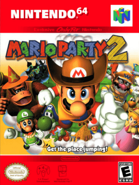 Mario Party 2 game art